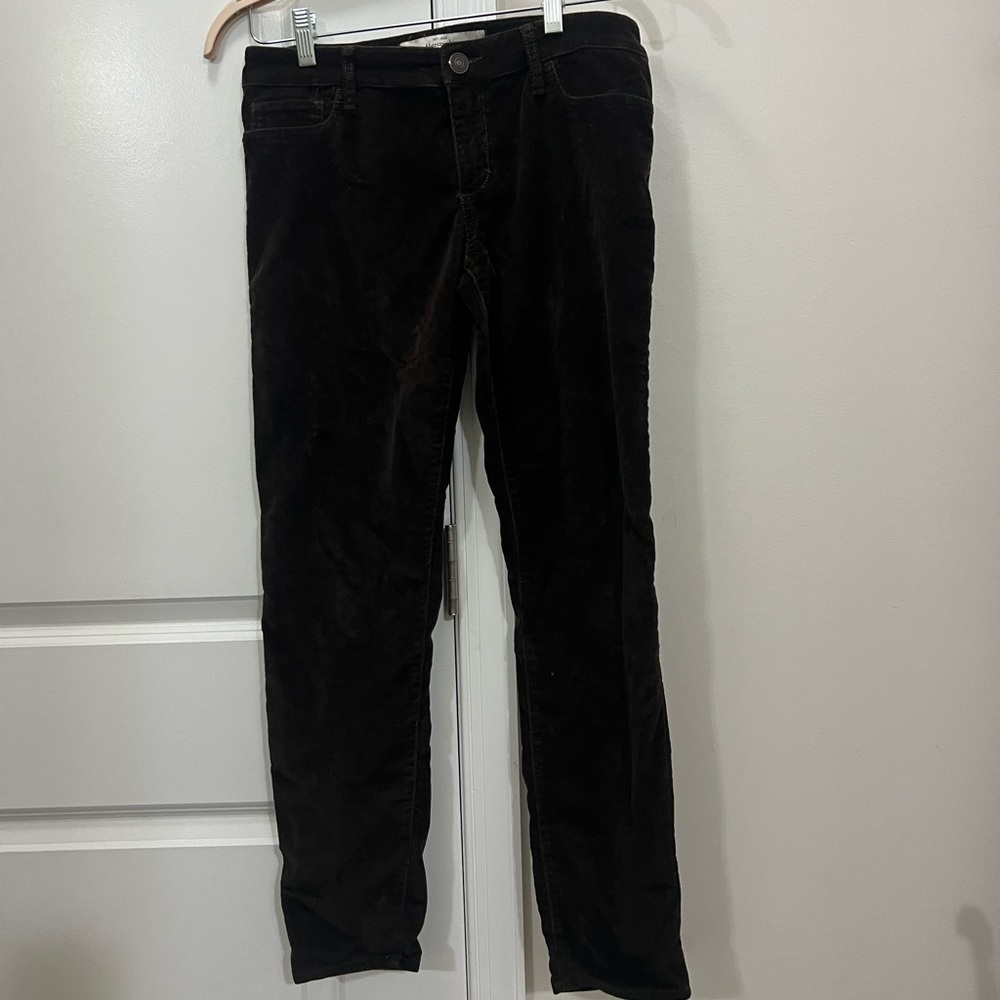 Abercrombie & Fitch Brown Corduroy Pants Size 6 US